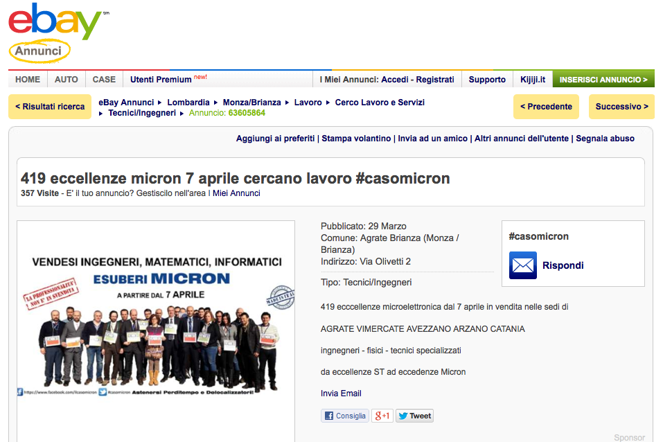 Micron ebay