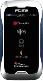 Framtidsmobil med haptisk sk�rm